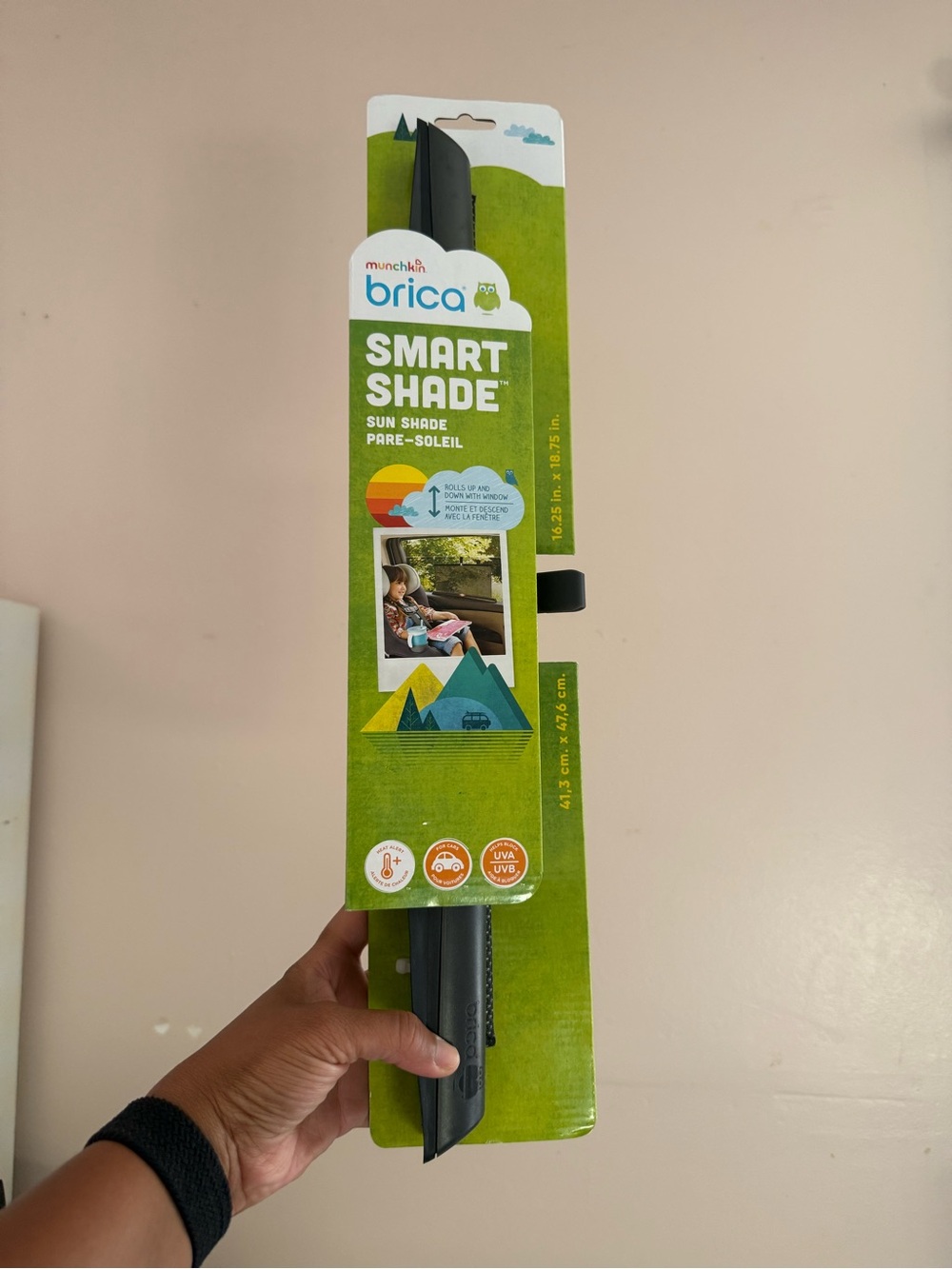Brica Smart Shade Sun Shade - /Black